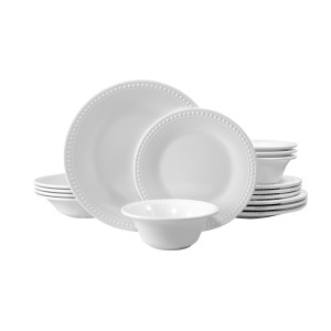 16pc Set-Classic Beaded Rim –Luxury